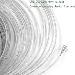 Omgoods - Nylon Trimmerdraad met Staal 2mm x 45m voor Grasmaaier — thumbnail 2