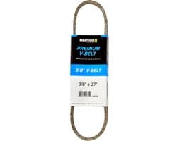 Aangedreven V-riem - Kevlar Versterkt - Grasmaaier Onderhoud - Duurzaam Aramide Materiaal - 3/8 x 27 Inch - Beige
