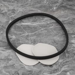V-Riem Grasmaaier - Grasmaaierriem Reserveonderdeel - Gazon Onderhoud - Neopreen Materiaal - 17x1016mm - Zwart — thumbnail 4