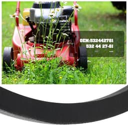 Aandrijfriem V-vorm - Grasmaaier Riem - Compatibel met Husqvarna - OEM 532442781 - Dikte 8 mm - Breedte 1/2 inch — thumbnail 3