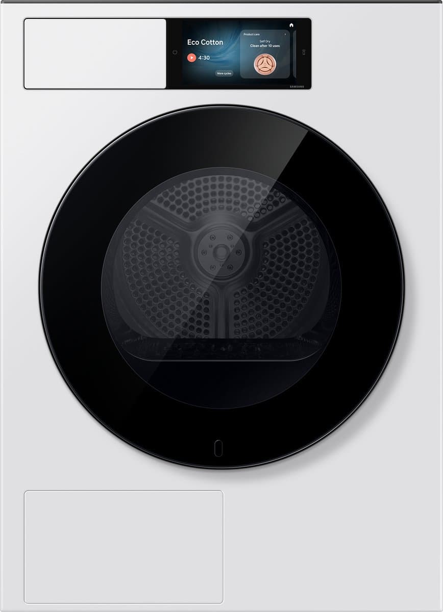 Samsung DV90F09F4WT2 - Wasdroger - Warmtepompdroger - 9kg - Energielabel A - 5 jaar garantie — afbeelding 1