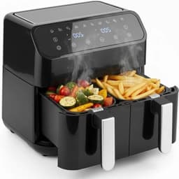 Airfryer XXL - 11 l (2 x 5,5 l) - dubbele zone met SYNC - 2950 W - PFAS-vrij - vaatwasmachinebestendig — thumbnail 1