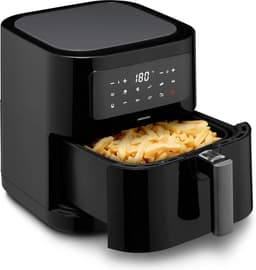Airfryer 5,2 Liter XXL – Olievrij Heteluchtfriteuse – 9 Automatische Programma's – Digitaal Touchscreen – 2150W Zwart — thumbnail 1