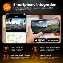 Dashcam 1080P HD - Voor- en achtercamera - Distraction-free design - Betrouwbare opname bij dag en nacht - ShopVlot — thumbnail 3