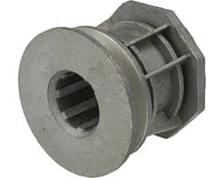 Mesuider - Maaimeshouder Grasmaaier - Grasmaaier Onderhoud - Eenvoudige Montage - 66 mm - Zilver