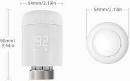 Slimme Thermostaat - Verwarming Controller - Energie Besparen - Zigbee Connectiviteit - M30x1.5mm - Wit — thumbnail 5