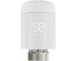 Slimme Radiatorthermostaat - Verwarming Controle - Energie Besparen - App Bediening - M30 x 1.5 mm - Wit