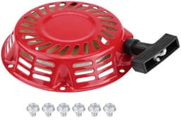 Dailygoods- Terugslagstarter voor 2KW 168F Benzinegenerator - Hoogwaardig Metaal - Eenvoudige Installatie - Schokbestendig - Laag Geluidsniveau - Inclusief Schroeven - Startmotor — thumbnail 1