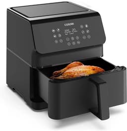 Heteluchtfriteuse - Airfryer - Gezond Koken - 62 Liter Capaciteit - Grote Maaltijden — thumbnail 3