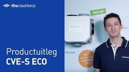 Itho Daalderop CVE-S eco fan ventilator box alles-in-1 pakket SE 325m3/h + vochtsensor + RFT auto + 4 ventielen - euro stekker — thumbnail 5