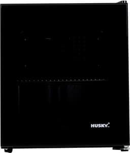 Husky KK50-BKCNS-BK-HU - Mini Koelkast - Met Glazen Deur - Minibar - Zeer stil 39db - 48 Liter - Zwart — thumbnail 1