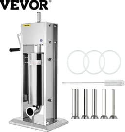 Vevor Worstenvuller 5 Liter - Worstmachine - Worstmaker - Worst Maken - RVS — thumbnail 1