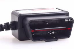 OBD voeding adapter kabel OBD2 naar MINI USB aansluiting 3m kabel / HaverCo — thumbnail 2