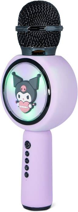 Kuromi - draadloze karaoke microfoon voor kinderen - oplichtend LED display - speaker - stemvervorming — thumbnail 5