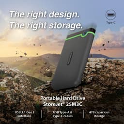 Robuuste Externe Harde Schijf 2TB met USB-C | Supersnelle Dataoverdracht en Schokbestendig — thumbnail 2