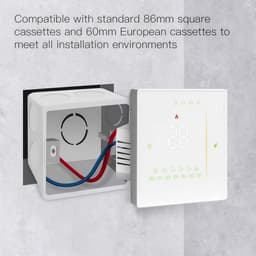 Wifi Thermostaat met Touchscreen voor Water- en Elektrische Verwarming — thumbnail 5