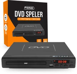 Premes DVD Speler Met HDMI - Full HD - 1080P - Inclusief HDMI, AV-Kabel En Afstandsbediening - USB - DVD En CD Speler — thumbnail 1