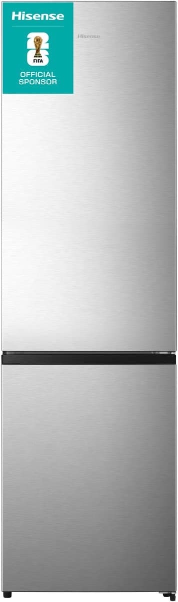 HISENSE RB440N4ACA - Koel-vriescombinatie - breedte 59.5 cm - hoogte 201.7 cm - inhoud 336 l - NoFrost — afbeelding 1