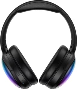 Aura RGB Bluetooth Koptelefoon - Over-Ear - Bluetooth 5.3 - 40 mm Deep Bass - Tot 25 uur Batterij - USB-C - AUX - Zwart — thumbnail 4