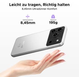 DOOGEE Note 56 Plus - Smartphone - Telefoon - 48 GB RAM+ 256 GB ROM (2TB/TF) - 50 MP camera - 6150 mAh/18W - 6.56 inch 90Hz - Gemini AI - Widevine L1 - NFC - Face ID - Vingerafdruk - GPS - Natural — thumbnail 5