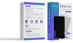 Externe harde schijf 500GB - Draagbare USB 3.0 HDD voor Laptop, PC, Mac, en Gameconsoles — thumbnail 2