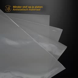 Spin'Ov LP Hoezen 25 Stuks - Transparante Buitenhoezen 75 Micron — thumbnail 4
