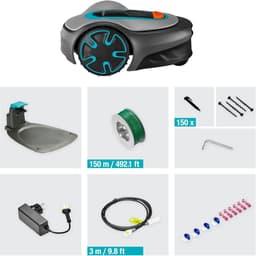 Slimme Robot Grasmaaier voor Middelgrote Tuinen tot 500 m² met Bluetooth Connectiviteit, Stil Geluid 57 dB, CorridorCut voor Strakke Hoeken, Automatisch Weer- en Terrainanpassing, Volledig Automatisch – — thumbnail 3