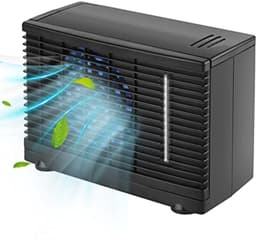 12V Mini Airconditioner Koeler, Verdamper Waterkoeler Autoventilator, Autoruit Ventilatierooster Verstelbare Ventilatorkoeler, voor Thuis Kamperen 20 x 11 x 15 cm — thumbnail 1