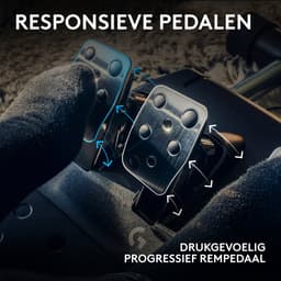 Logitech G923 TRUEFORCE - Racestuur met Force Feedback voor PlayStation 5, PS4 & PC — thumbnail 5
