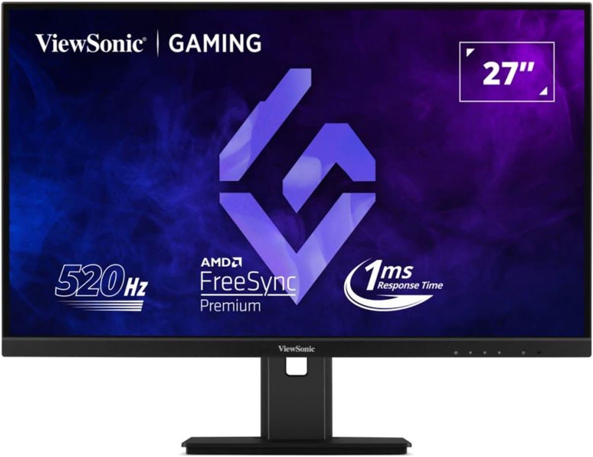 Viewsonic Gaming Monitor 27 Xg2737 Voor Laptop Pc Ips Fhd 520Hz 2Xhdmi Dp Hub — afbeelding 1