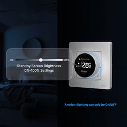 Slimme Thermostaatkranen Zigbee 5A voor CV-ketels - Wit — thumbnail 2