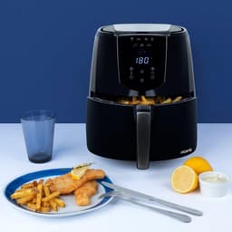Multifunctionele Compacte Airfryer 4L - Gezond Koken met 7 Instelbare Programma's en Temperatuurregeling van 80° tot 200°C — thumbnail 2