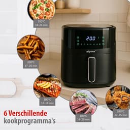 Digitale Heteluchtfriteuse XL 6L - Gezond Frituren Zonder Olie - Voor 4-6 Personen — thumbnail 2