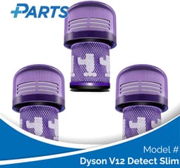 Dyson V12 Detect Slim Filters (3 Stuks, Plus.Parts® alternatief voor 971517-01) — thumbnail 1