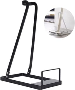 Stofzuigerstandaard - Universele standaard - stofzuiger standaard - Vloerstandaard - Compatibel met Dyson stofzuigers - Metaal - Zwart — thumbnail 1