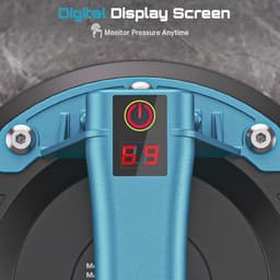 Elektrische Vacuüm Zuignappen voor Glas - Set van 2, 200 mm, LCD-Display, Max. Belastbaarheid 270 kg — thumbnail 4