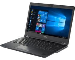 Fujitsu LIFEBOOK U7410 Intel® Core™ i5 i5-10210U Laptop 35,6 cm (14") Full HD 8 GB DDR4-SDRAM 256 GB SSD Wi-Fi 6 (802.11ax) Windows 10 Pro Zwart