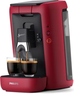 Philips Senseo Maestro Koffiepadmachine CSA260/90 - Keuze uit 1 of 2 Kopjes - Instelbare Intensiteit - Automatische Uitschakeling - Groot Waterreservoir - Rood — thumbnail 1