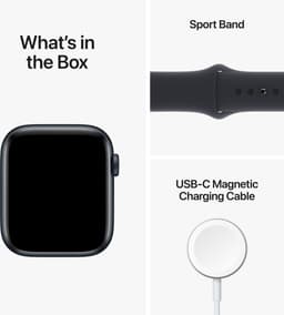 Apple Watch SE 2022 4G - 40 mm - Middernacht Aluminium — thumbnail 3