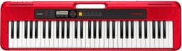Casio CT-S200 - Keyboard - Rood - Pianoklank - MIDI - geschikt voor kinderen - met ritmebox - gratis leer applicatie — thumbnail 1