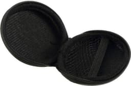Handig opberg etui voor Samsung & Apple oortjes, USB sticks, Geheugenkaarten etc. - Zwart Tasje - Case headphones In Ear — thumbnail 5