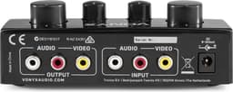 Karaoke set - Vonyx AV430B - 2x karaoke microfoon met mixer met echo effect - Maak van je stereo set een echte karaoke set! - Zwart — thumbnail 5
