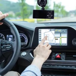 Dashboardcamera voor auto - 3 kanalen - 170 graden kijkhoek - drieweg-autocamera - nachtzicht bewaking . — thumbnail 2