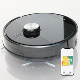 Zoef Robot robotstofzuiger Willem met accessoires set - met leegstation - met laadstation - 6000 Pa - robotstofzuiger met dweilfunctie - uitgebreide mapping - met automatische afzuigunit — thumbnail 2