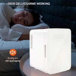 Minibar Koelkast - 9V/220V - Voor Koelen en Verwarmen - Compact Wit Design — thumbnail 5