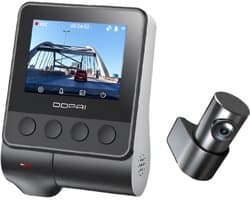 Dash Cam Dual GPS – 1944P HD – WiFi – Voor & Achter – 24H Parkeerbeveiliging – D²save Opslag – Zonder Geheugenkaart