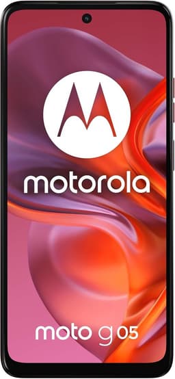 Motorola - Moto G05 - 128GB - Rood — thumbnail 2