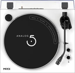 Mixx Analog 5 Vinyl Platenspeler - Bluetooth - ATL3600L/AT91 - Wit — thumbnail 3