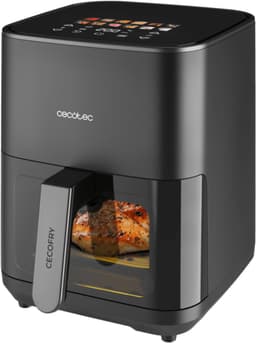 Cecotec Cecofry&Grill Duoheat 4000 Enkel 4 l Vrijstaand 1900 W Heteluchtfriteuse Zwart — thumbnail 4