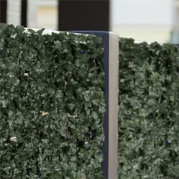 blumfeldt Fency Dark Ivy - privacyscherm , windscherm , geluidsisolatie , 300x150 cm , klimopbladeren , hoge opaciteit , geplastificeerd gaas , maaswijdte 6x6 cm , groen flexbinder , donkergroen - 100 cm 2 kg — thumbnail 5